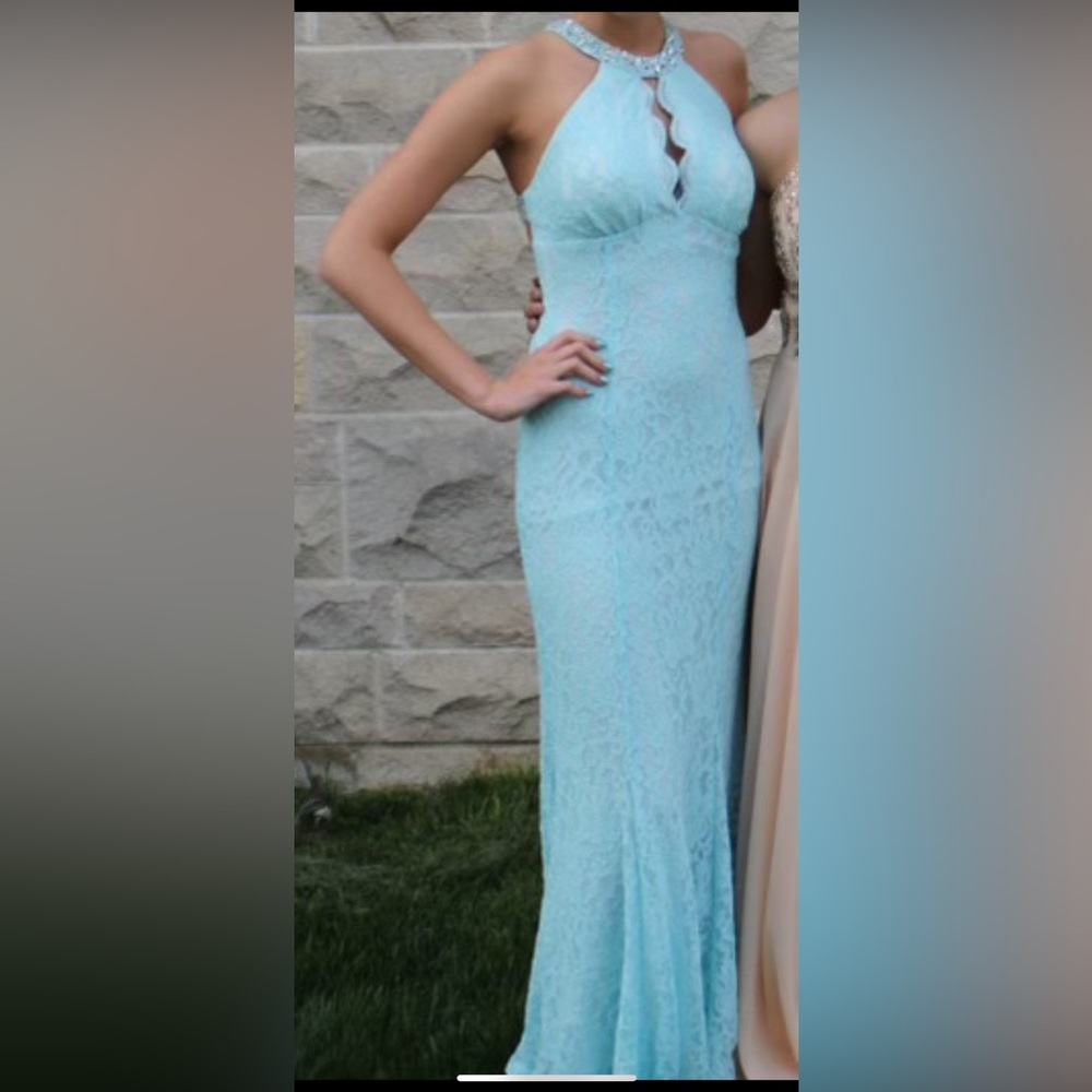 Blue Prom Dress
